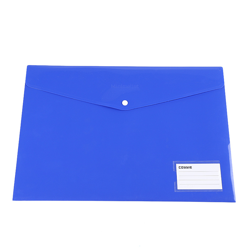 Koni A3 snap file bag, document bag, whole piece storage and organization, official document bag, folder in stock wholesale E8322 Item Picture