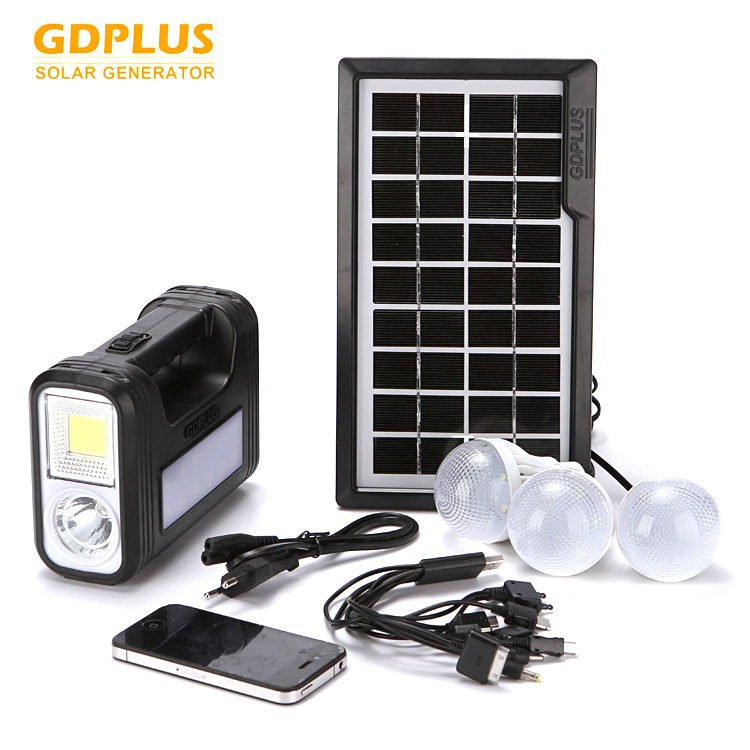 Solar Small System Light Multi-Functional Outdoor Hand Light 30W Home Bulb Light Cob Villa Courtyard Light