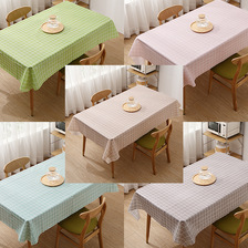防水防烫防油免洗PEVA桌布长方形台布卡通茶几餐桌印花一次性餐布