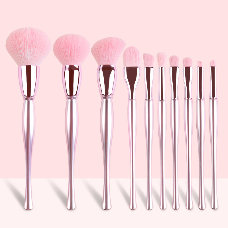 Mandance 10 Makeup Brush Set Loose Powder Blush Refresh Hand Beauty Tools Soft Makeup Brush
