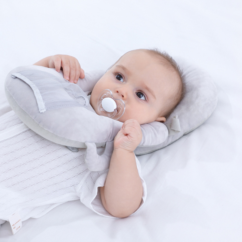 跨境创意婴儿喂奶枕头多功能哺乳神器新生儿防吐奶枕宝宝防偏头枕详情图3