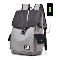 backpack usb computer backpack college student flip backpack boy