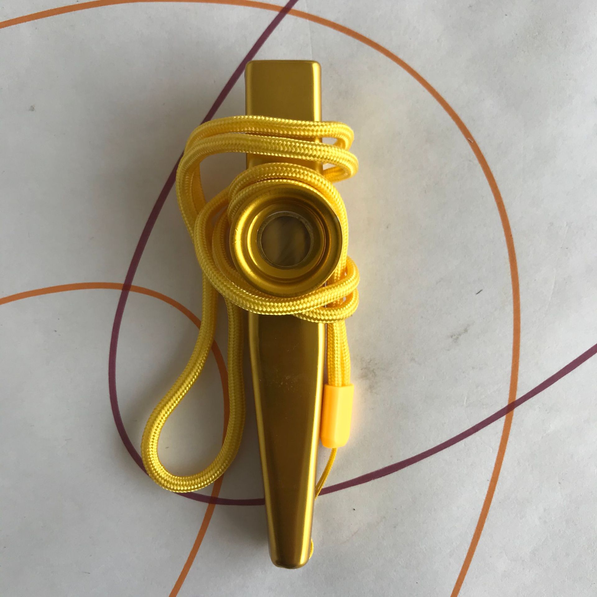 奥尔夫乐器 打击乐器 玩具 早教 卡素 金属卡祖笛 Kazoo 卡棕