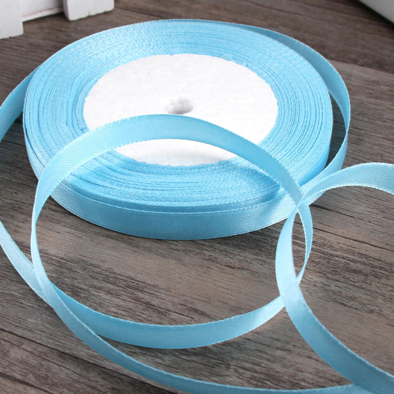 1cm braided hair ribbon, colorful ribbon, silk ribbon, cloth ribbon, Christmas packaging ribbon, gold gift braided ribbon, 10mm Specification image