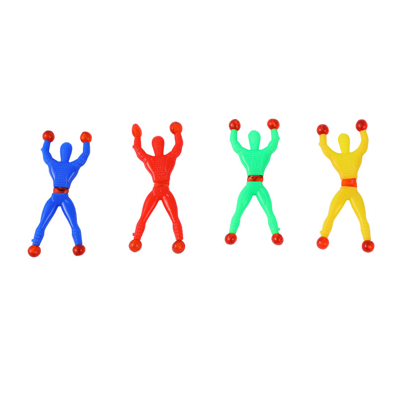 Magic somersaults, wall climbing, Spider-Man, children's toys, street stalls, rock climbing figures, rock climbing figures, all fun Item Picture