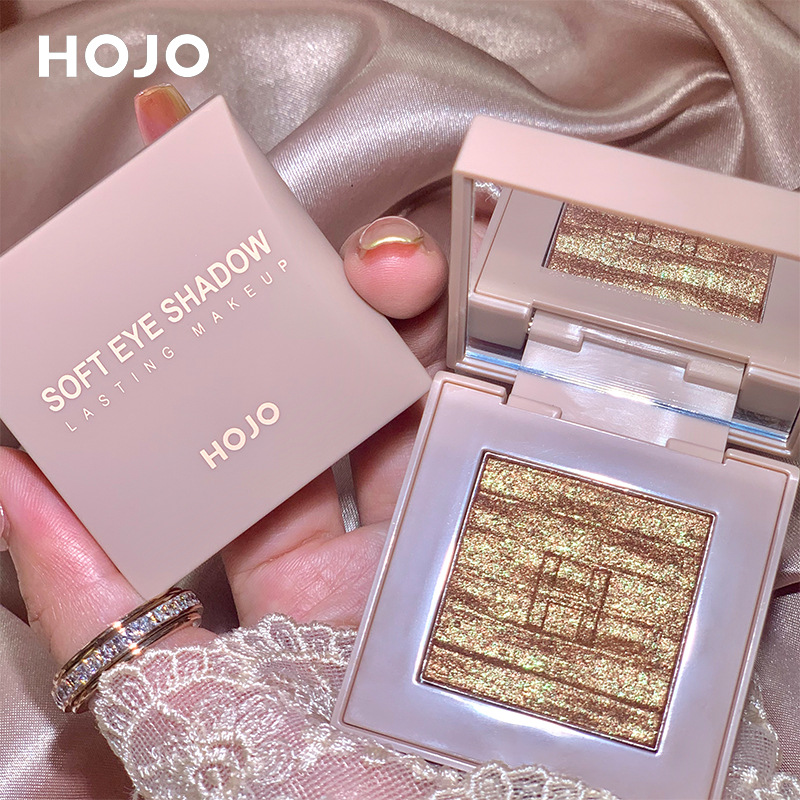 HOJO8075画报女郎单色眼影妆效不易脱妆不晕染粉质细腻