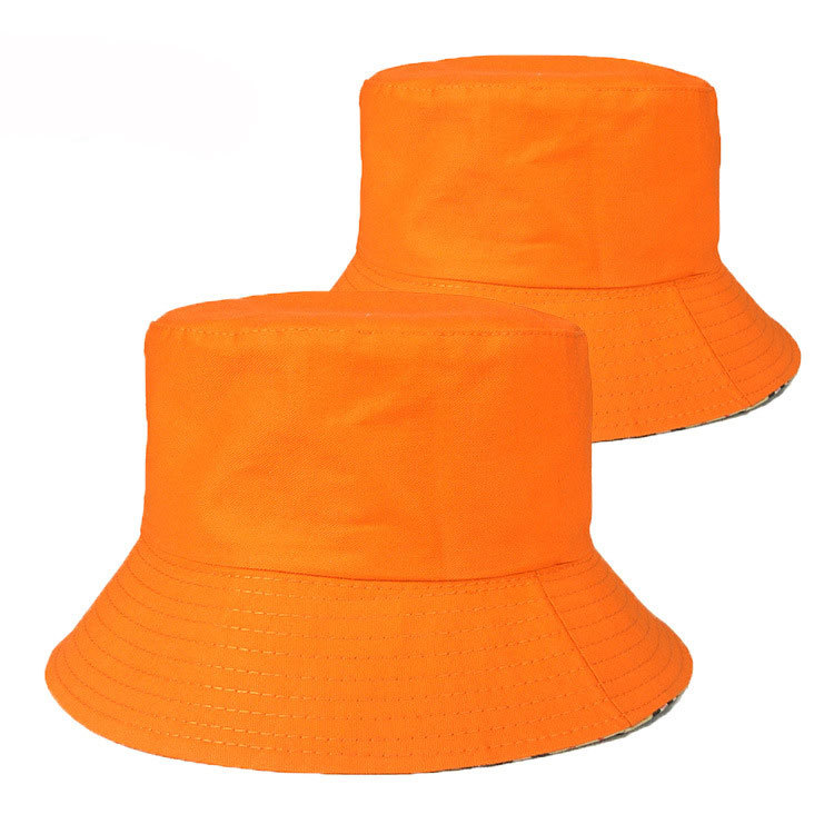 Children's Fisherman Hat Printed Logo Embroidered Basin Hat Kindergarten Students Spring Outing Hat Flat Breathable Visor In Stock Application Scenario