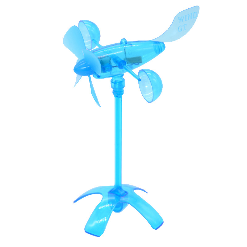 Student experimental toys and teaching AIDS for the "Fengshen" wind turbine, DIY wind energy handicrafts and small technology production materials Item Picture