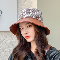 Fisherman's hat female tide brand face display hour still hat net celebrity model big brim visor visor face sunscreen Korean version of presbyopia