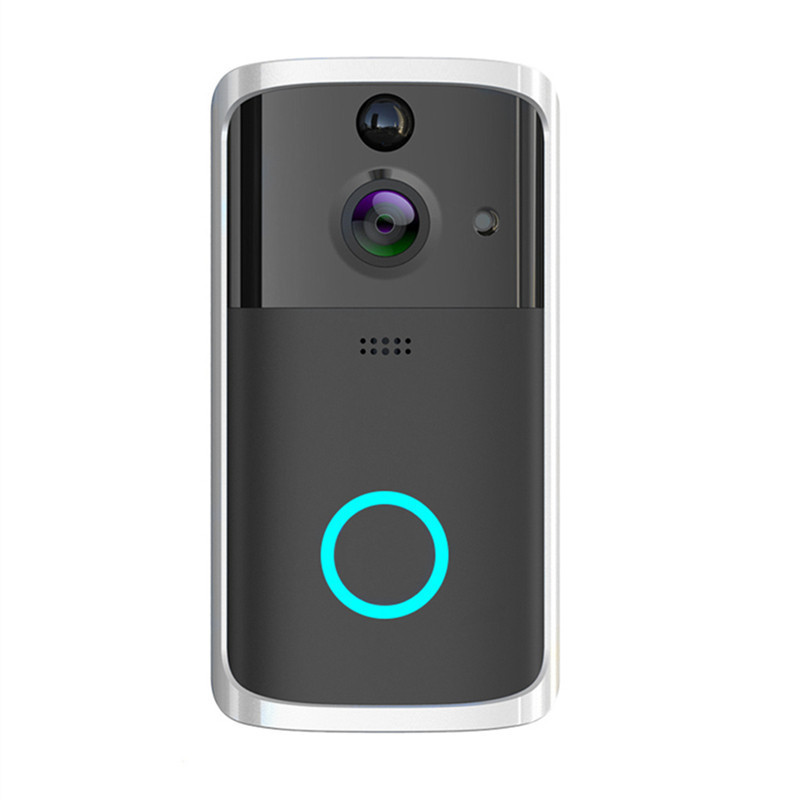M7可视门铃智能无线wifi远程监控语音对讲门铃图