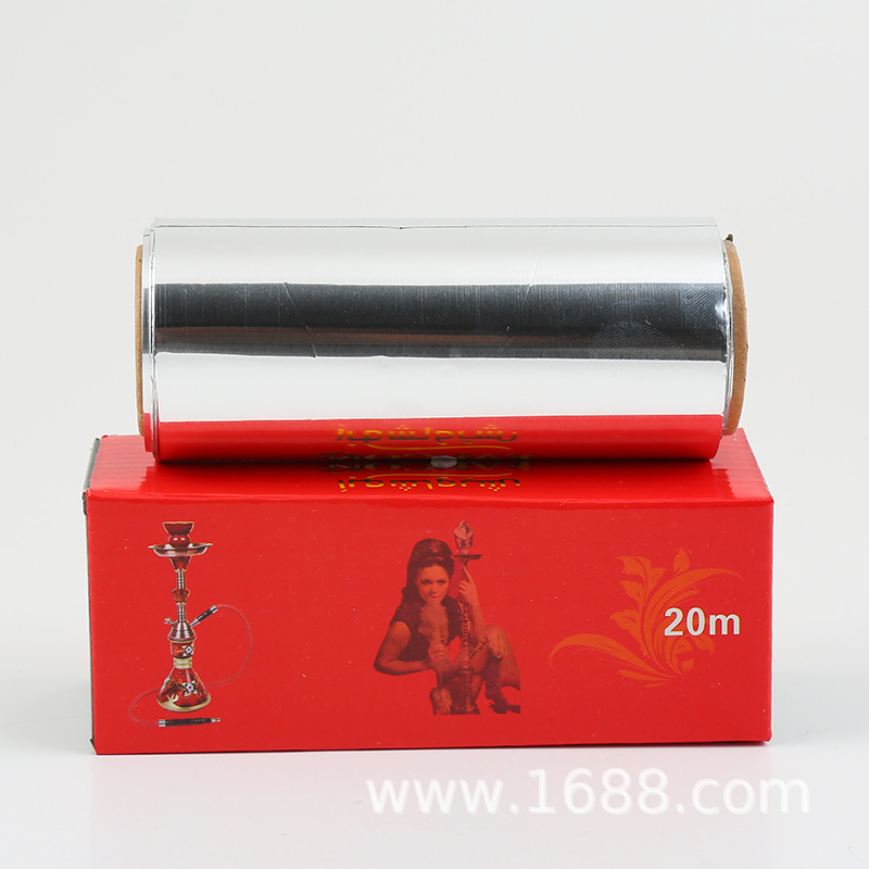 Cross-Border Supply Of Hookah Aluminum Foil Paper Hookah Special Paper Ktv Bar Hookah Factory Direct Sales details Picture