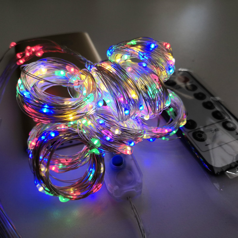 Curtain Light Copper Wire Light Bedroom Star Atmosphere Light Usb Christmas Holiday Led Decorative Light String Wholesale Light String Application Scenario