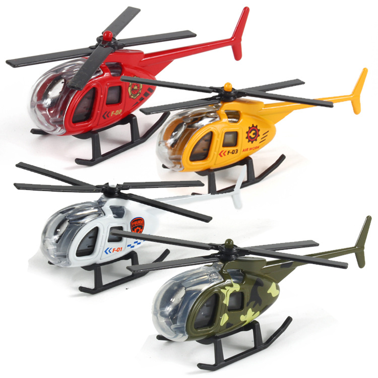 Star Yuan Da alloy aircraft model children's toy military decoration boy's toy taxi simulation helicopter
