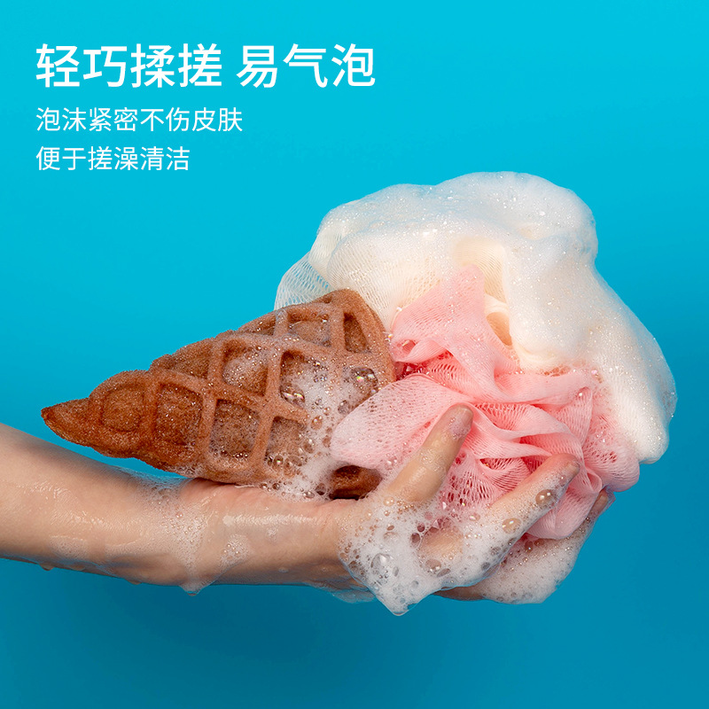 俊美浴球/加厚柔软卡通/大号可挂爆炸产品图