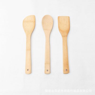 Manufacturers Direct Sales Of Natural Unpainted Bamboo 30Cm Spoon Simple Practical Wholesale Specification drawing