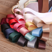 Korea terylene cotton webbing diy handmade hair accessories Flower packaging materials Gift packaging bow cotton ribbon