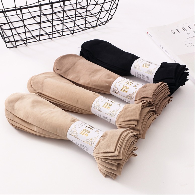 Men's steel stockings lengthened and thickened, men's stockings anti-hook, breathable mask, super soft, casual short stockings factory direct sales