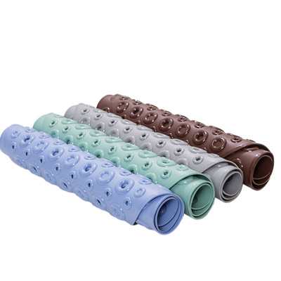 Manufacturer Donut Bathroom Non-Slip Mat Strong Suction Cup Unscented Pvc Toilet Toilet Shower Floor Mat Bathtub Mat Item Picture