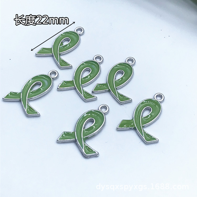 DIY alloy painting oil pendant accessories, bracelet, necklace jewelry accessories factory direct sales. Colors can be customized Specification image