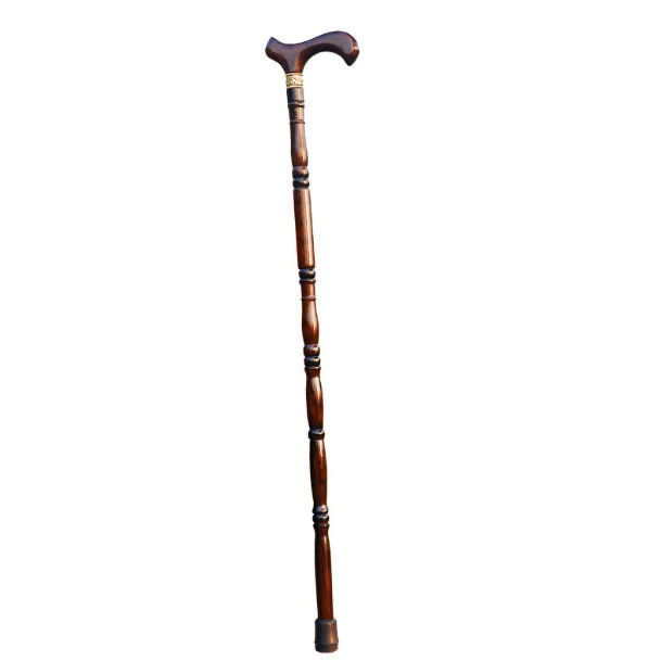 The Old Man Crutches Solid Wood Alloy Bottle Crutches Manufacturers Directly For The Elderly Non-Slip Portable Cane Cane Wholesale Item Picture
