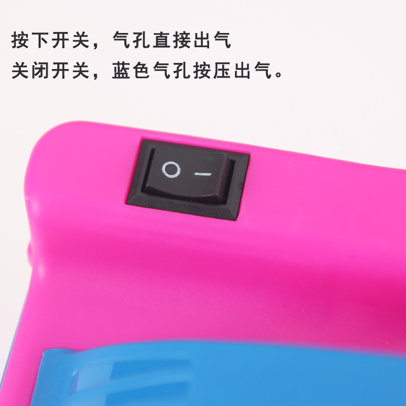 Electric balloon air pump, portable air pump, tool air blower, automatic air pump, helium air pump, double holes Application Scenario