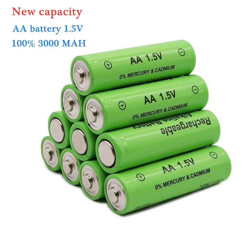 碱性可充电电池 工业级5号AA 1.5V可充碱性玩具电池4节装详情图1