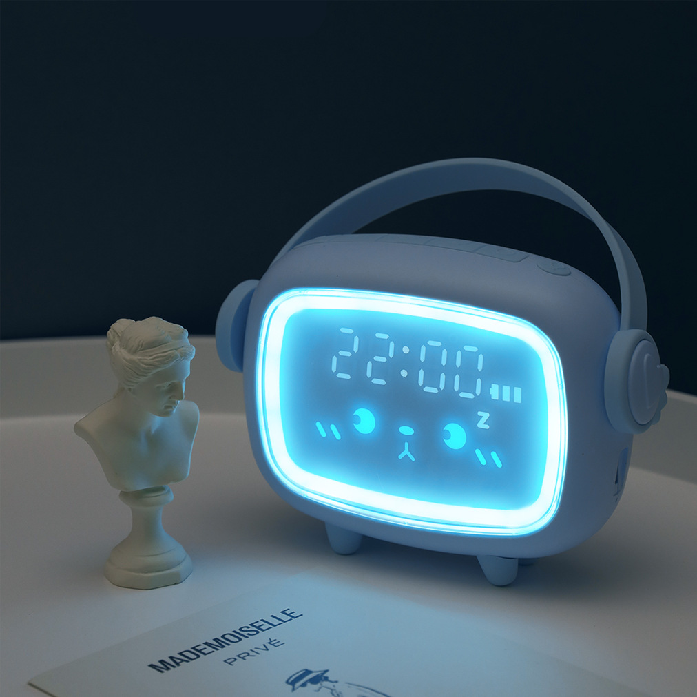 Creative New Spot Time Angel Alarm Clock Children Creative Electronic Small Alarm Clock Multi-Functional Led Digital Alarm Clock Application Scenario