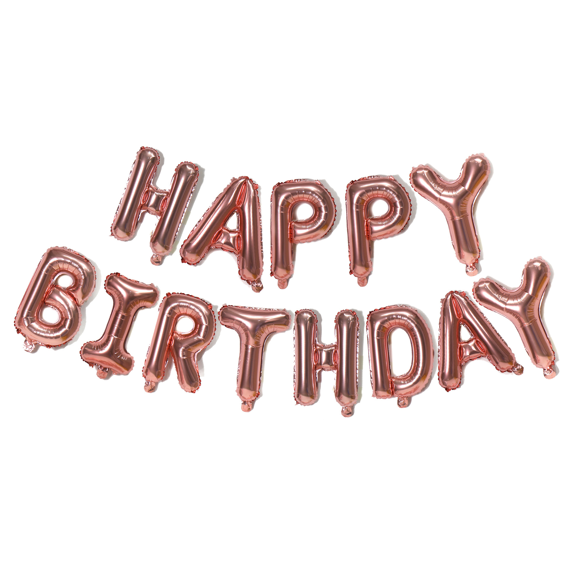 16寸字母铝膜气球 生日快乐气球套装 happy birthday铝箔气球详情图3