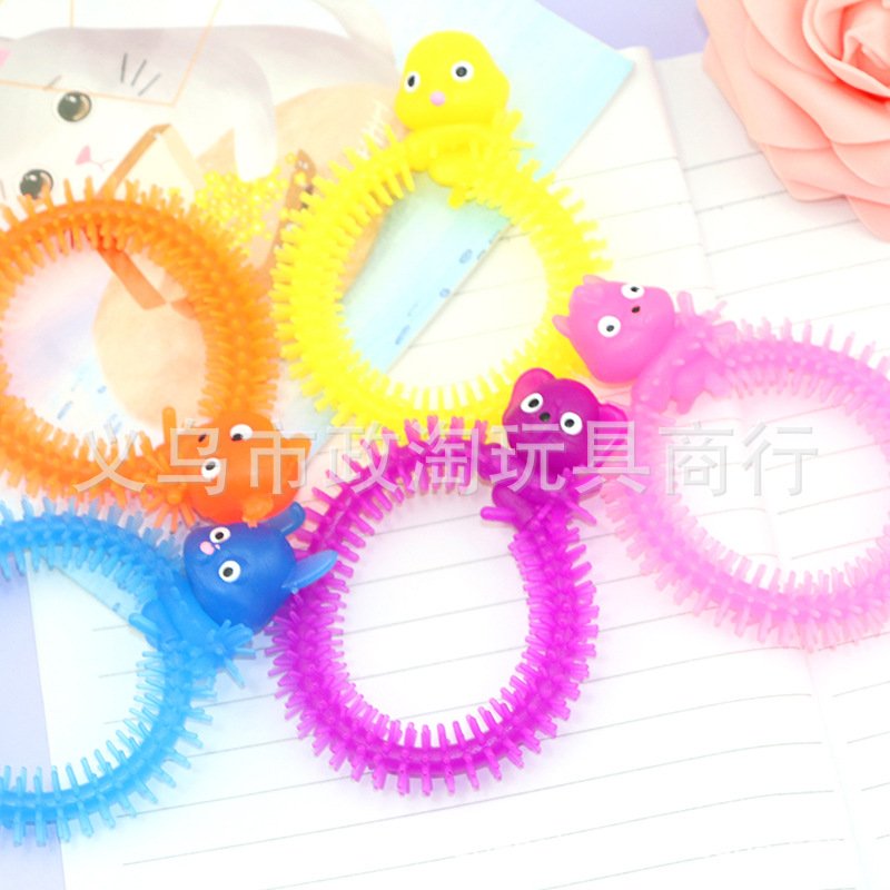 Cute Play Bracelet Animal Modeling Tpr Soft Rubber Bracelet Tension Rope Bracelet Toy Specification drawing