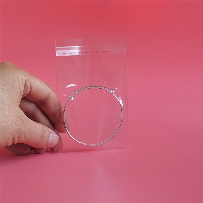 Customized OPP plastic bags, self-adhesive and self-sealing printed bags, jewelry packaging bags, transparent opp thickened small bags Application Scenario