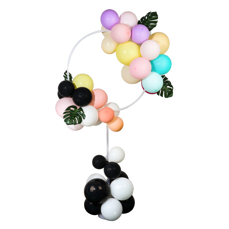 Wholesale balloon ground float column support, air circle ring, birthday party air circle decoration and arrangement props Item Picture