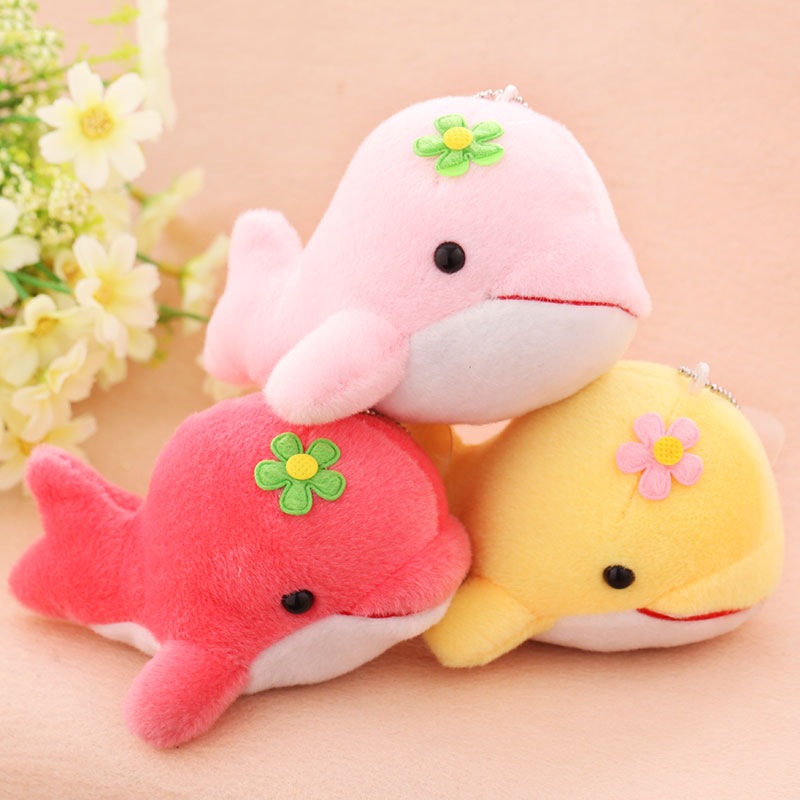 小海豚挂件毛/毛绒玩具/毛绒挂件产品图