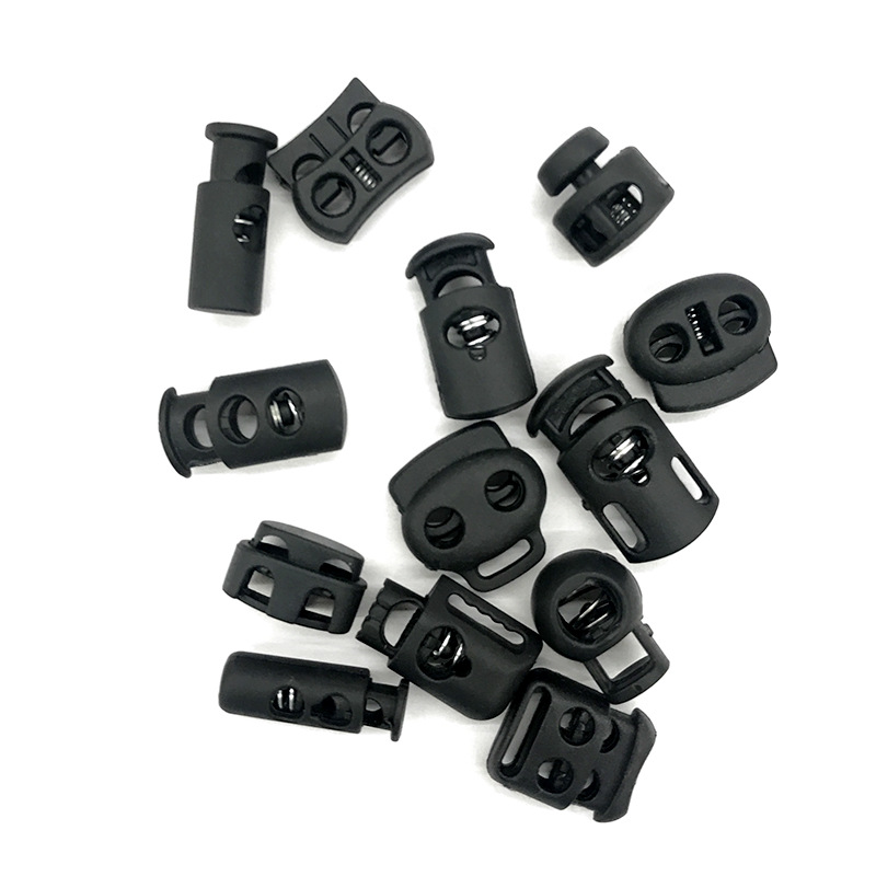 Spring button, rope button, pig nose, cat eye, tightness adjustment button, bra, single and double, plastic bag accessories manufacturer Item Picture