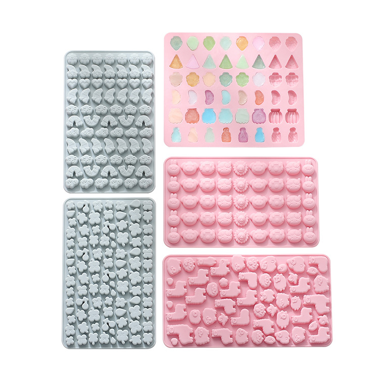 Off-The-Shelf Silicone Baking Mold Can Steam Fudge Homemade Cartoon Water Jelly Chocolate Drop Glue Grinding Tool Item Picture