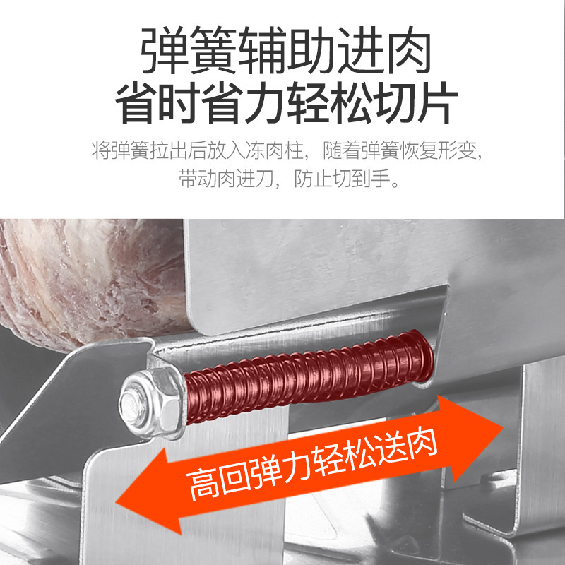 商用刨肉羊肉细节图