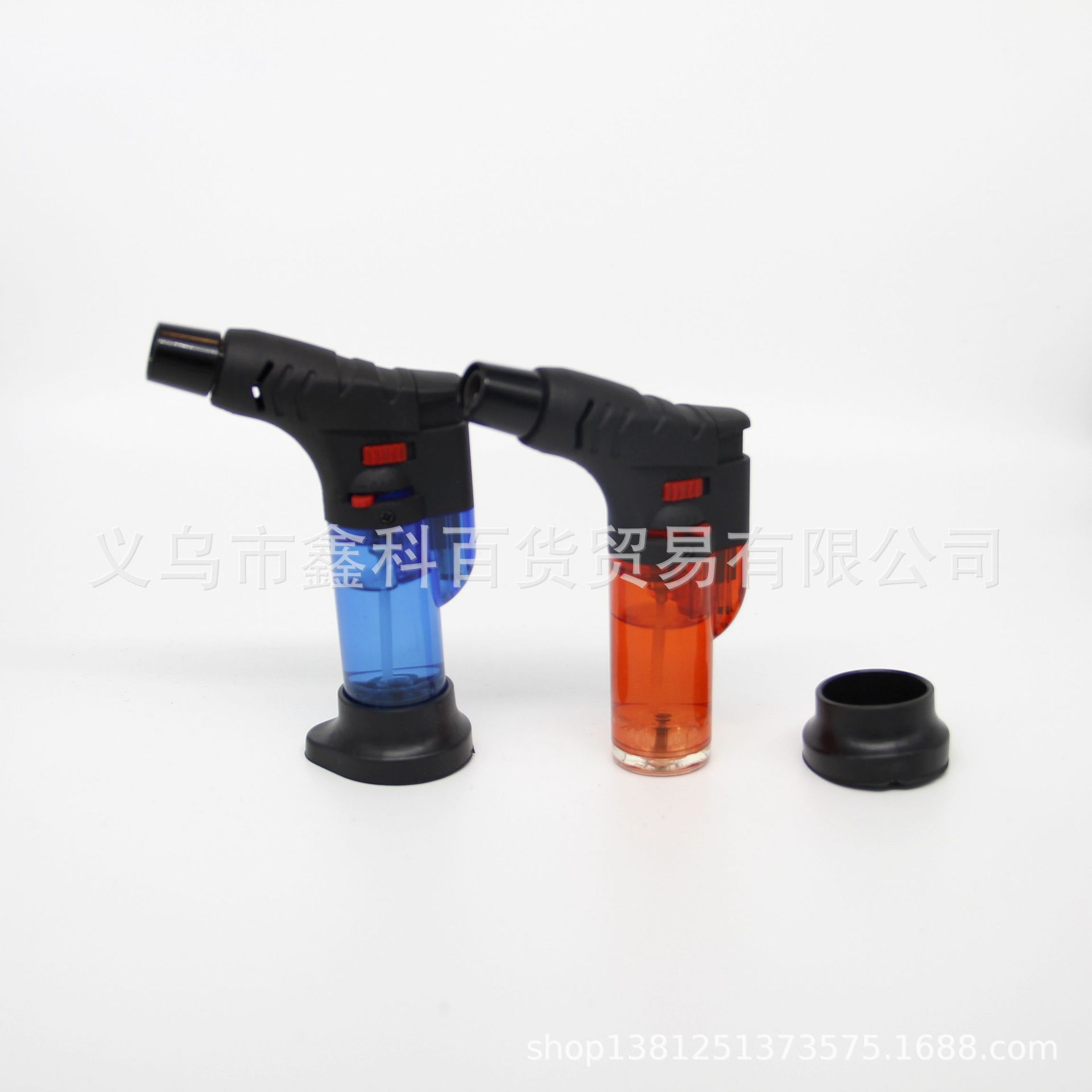 跨境便携烘焙烧烤点火器雪茄艾灸家用迷你充气直冲喷火器点火器