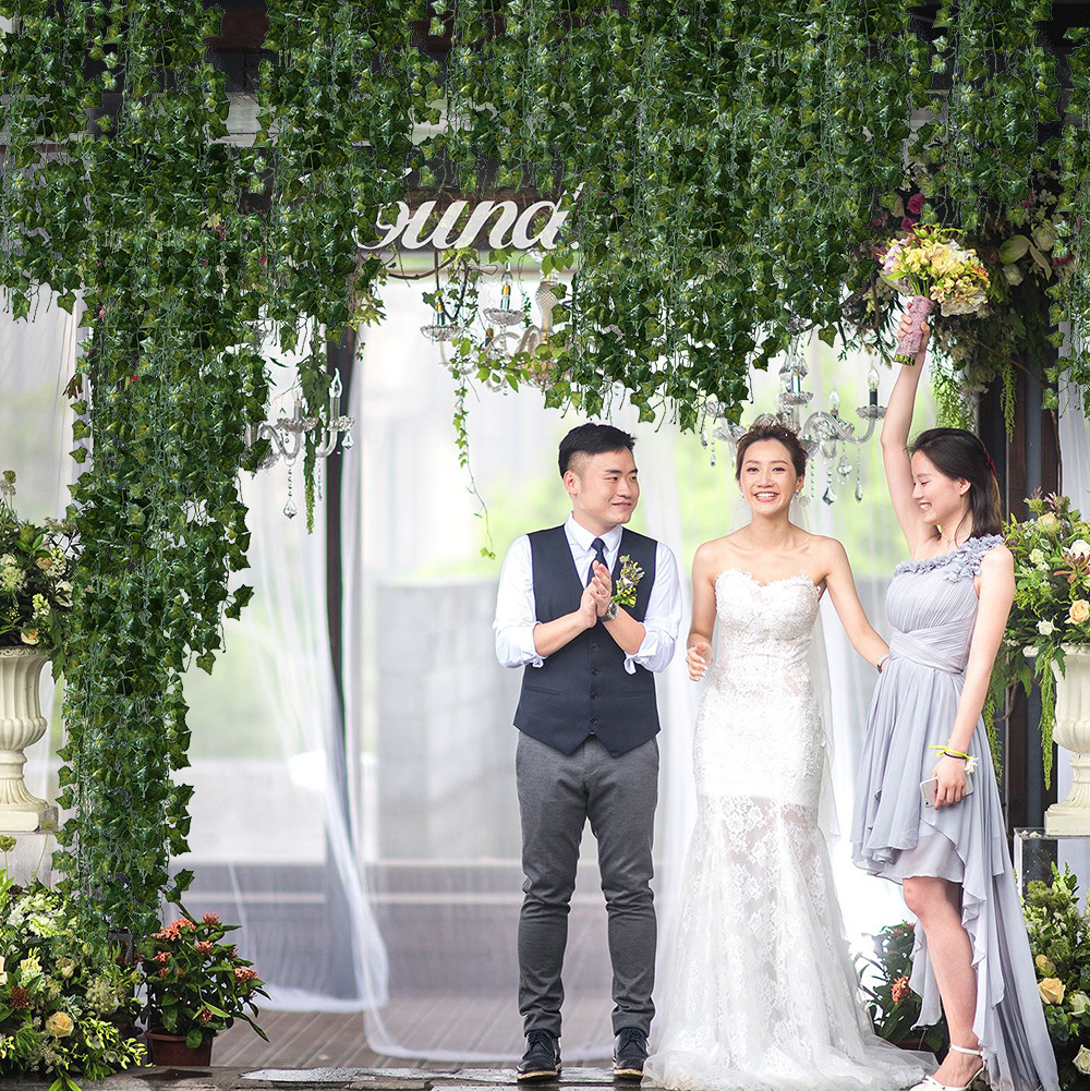 Artificial Artificial Ivy Ivy Ivy Ivy Suspended Ceiling Simulation Wreath Green Artificial Hanging Plants Item Picture