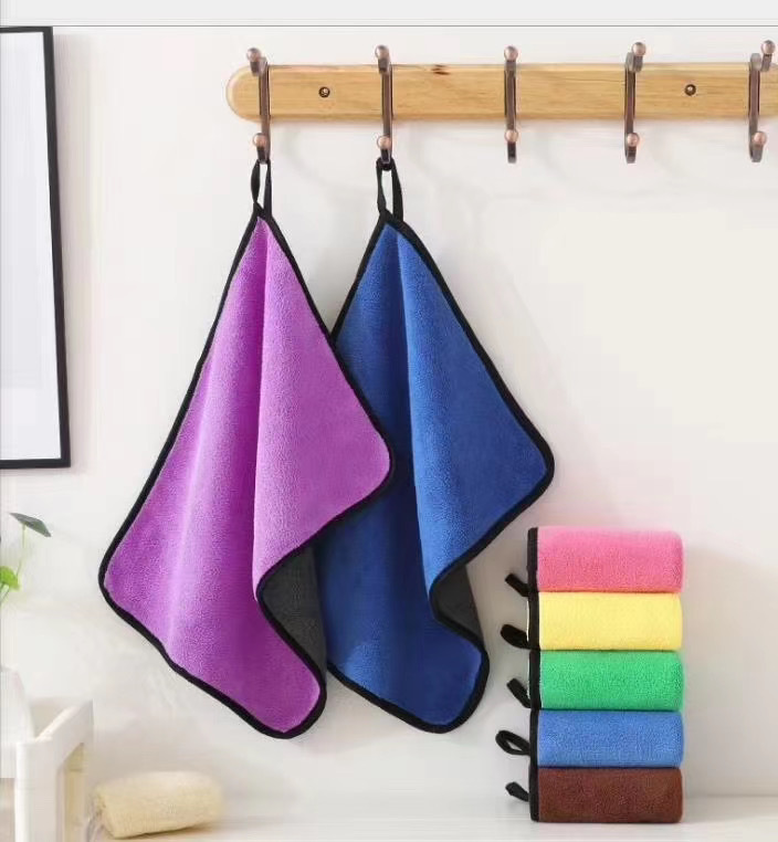 厂家直供抹布/抹布/珊瑚绒抹布细节图