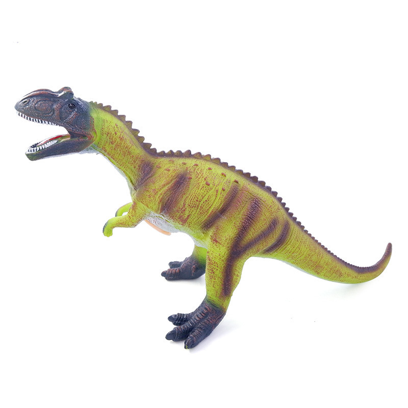 包邮地摊货源儿童仿真软胶恐龙玩具超大号恐龙发声光模型搪胶玩具详情图5