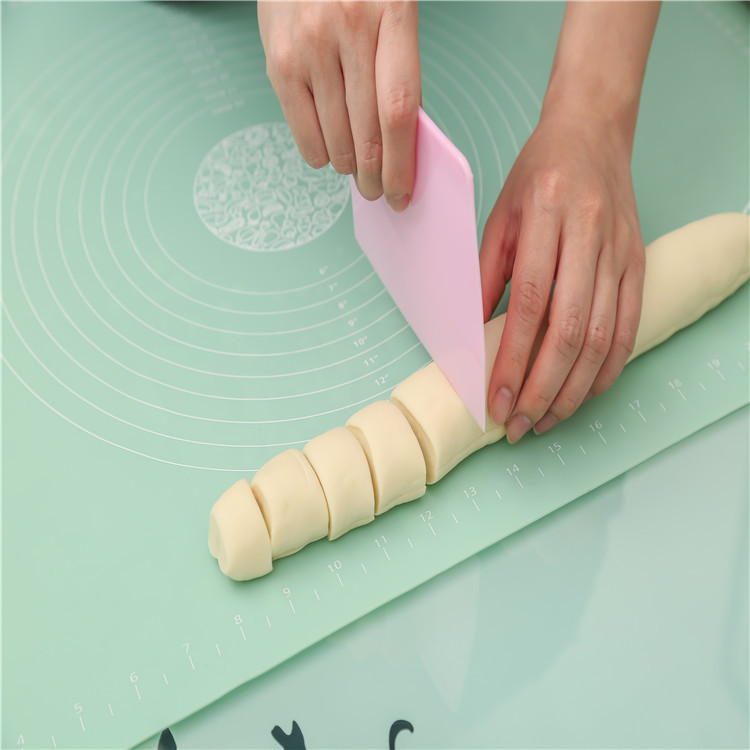 硅胶揉面垫 硅胶垫耐高温烘焙工具厨房加厚防滑不粘和面板案板详情图3