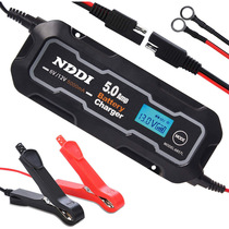 Car and motorcycle battery charger LCD display 5A high power 6V12V battery charger NDDI