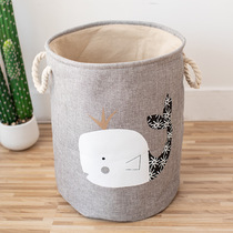Children's toy storage bucket cloth storage box Large toy clothes storage basket Household laundry basket organizer box