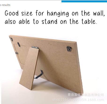 创意木质爱心/复古卧室照片/木质相框摆件细节图