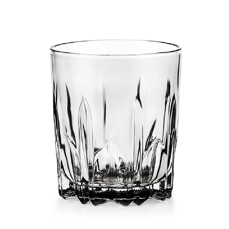 家用玻璃杯欧式洋酒杯创意八角彩色啤酒杯酒吧套装威士忌酒杯水杯详情图5