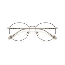 新款金属镜框韩版框架眼镜男女通用高端平光镜开球配镜眼镜框批发