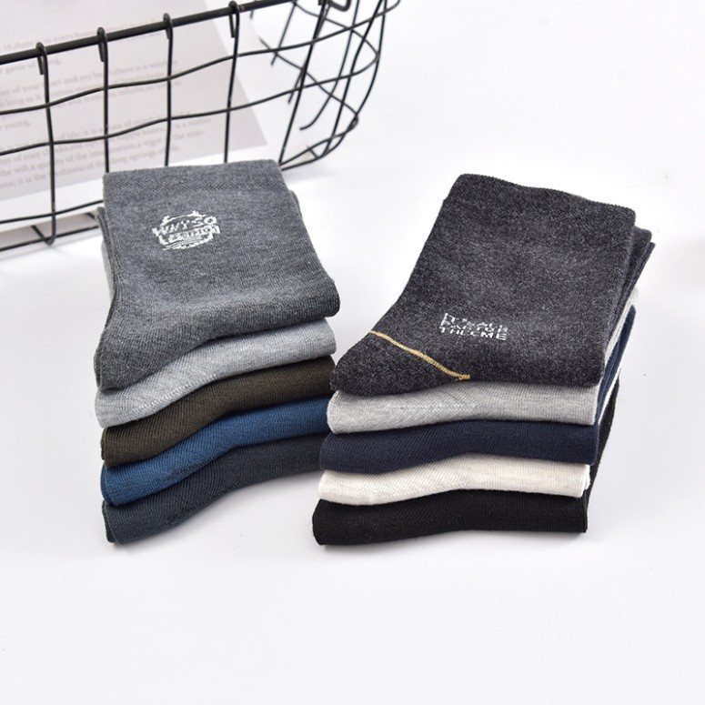 New 200 pin mens full calcetines simple patchwork color hombre color medium tube cotton calcetines fabricantes venta al por mayor fuente Specification image