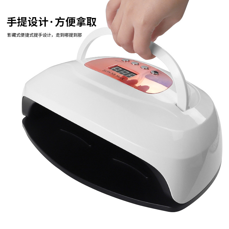 Cross-border factory direct sales 150W dual-source UV nail lamp, LED phototherapy machine, quick-drying hand phototherapy machine shanilak Application Scenario