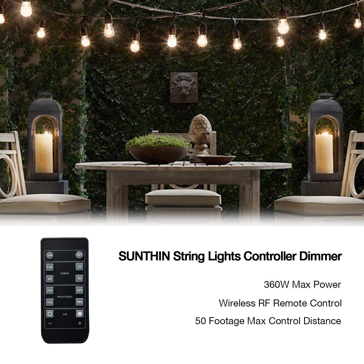 LED monochrome string dimmer, strong compatibility controller, RF high-power wireless remote control controller Application Scenario