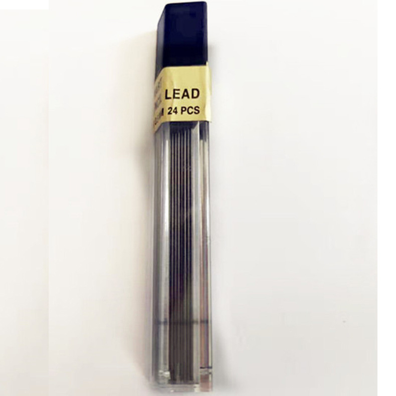 Tongxin Advanced Resin Automatic Pencil Lead Diameter 0.5Mm 2B 120Mm Long Lead Lead Lead Box Specification drawing