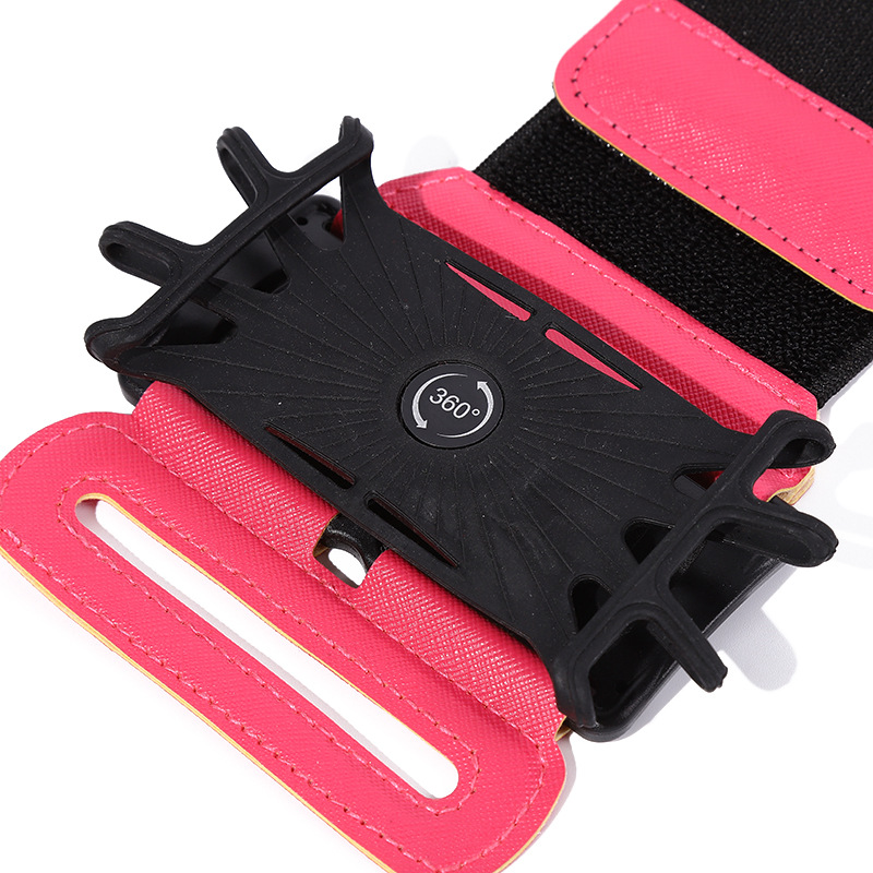 Creative TPU rotatable running mobile arm bag, portable and multi-functional mobile arm strap for outdoor cycling, professional running arm bag for marathons Specification image